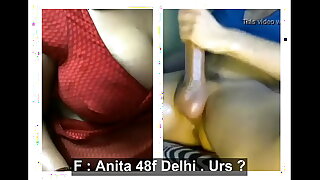 Indian step Mom and Son accidently meet online