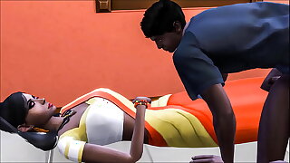 Indian step Brother And Sister On Vacation At The Sea After Entering They Go To Bed And Brother Waking Up Very Hot, And He Masturbated And Went To His Sisters Room Part. 1