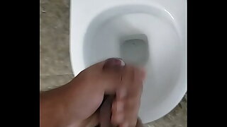 Jerking off my black cock part 2