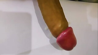 Unethical guy Masturbating after having 3 times