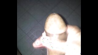 vishwas giving kick to his big black dick....stops before it spits